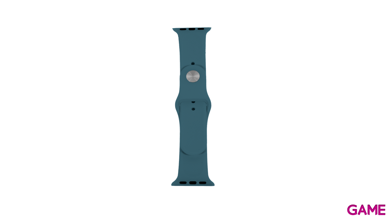 Correa Apple Watch Silicona 38-40 mm Azul Hielo-3
