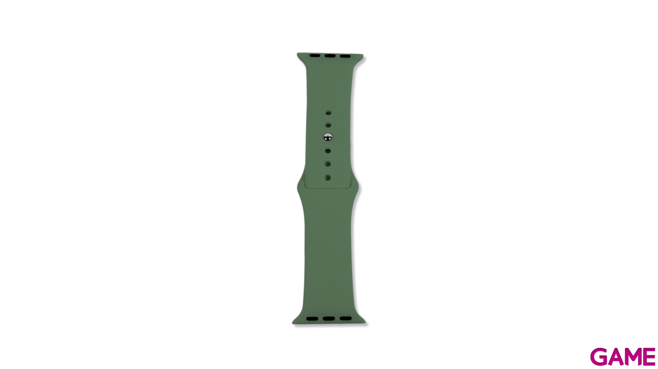 Correa Apple Watch Silicona 38-40 mm Verde Pino-0