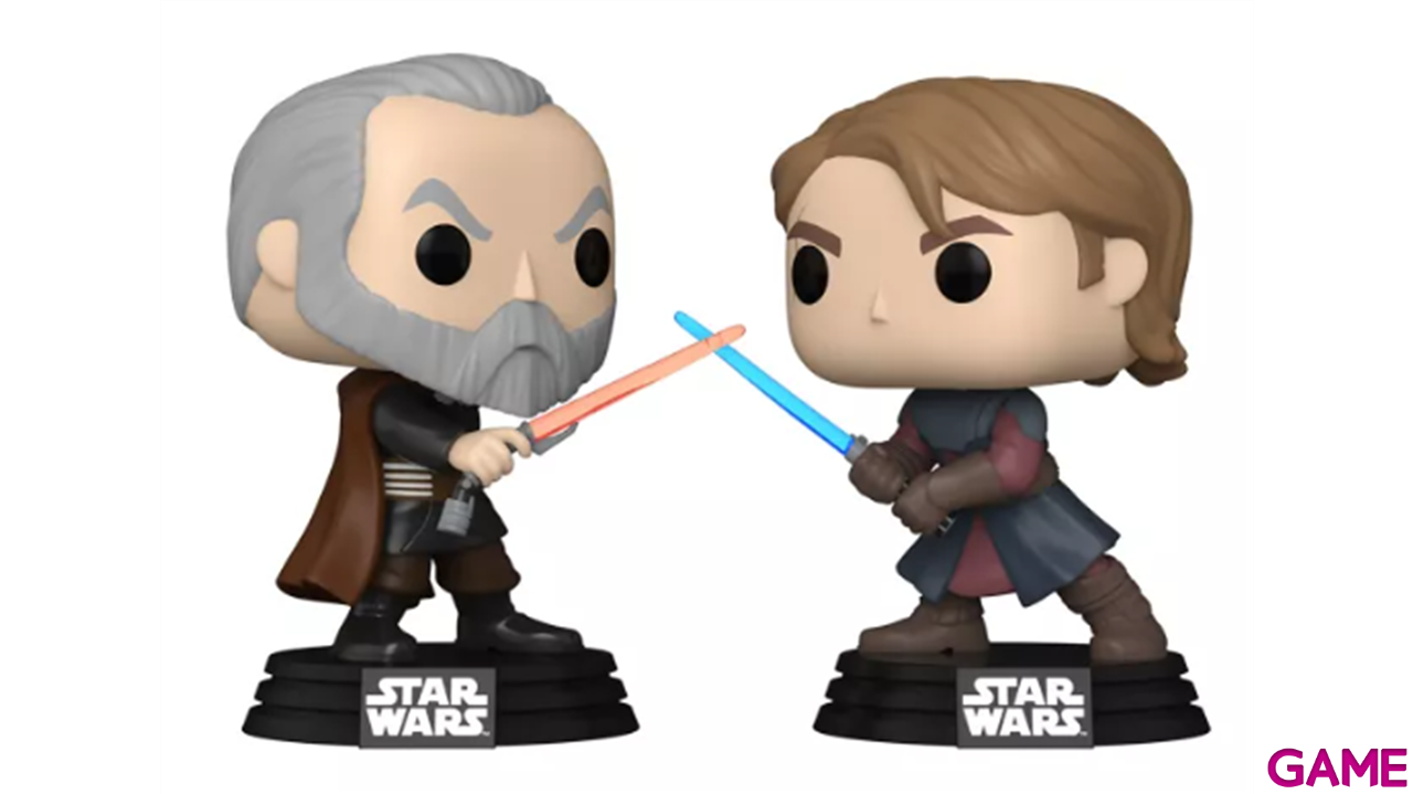 Figura POP Star Wars Clone Wars: Anakin vs Dooku-1