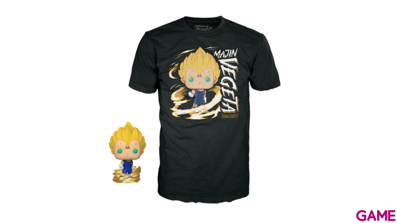 Set Figura POP y Camiseta Dragon Ball: Vegeta S-0
