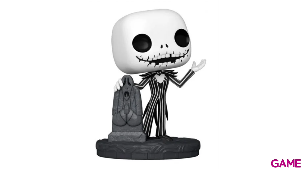 Figura Pop Pesadilla Antes de Navidad 30th: Jack con Tumba-0