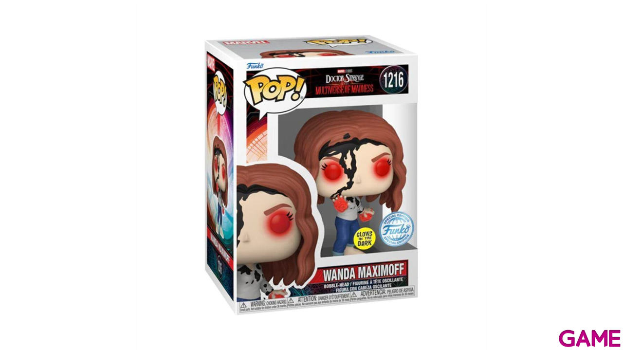 Figura POP Marvel DSMM: Wanda Maximoff-1
