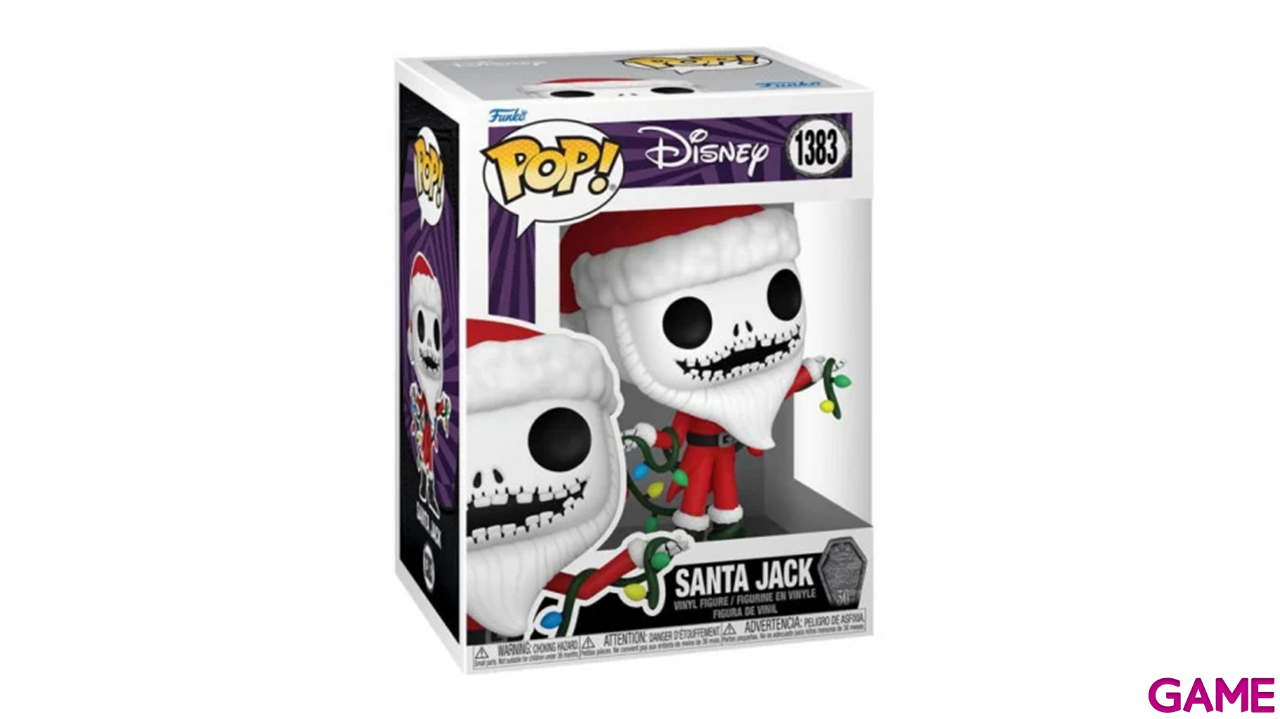 Figura POP Pesadilla Antes de Navidad: Santa Jack-1