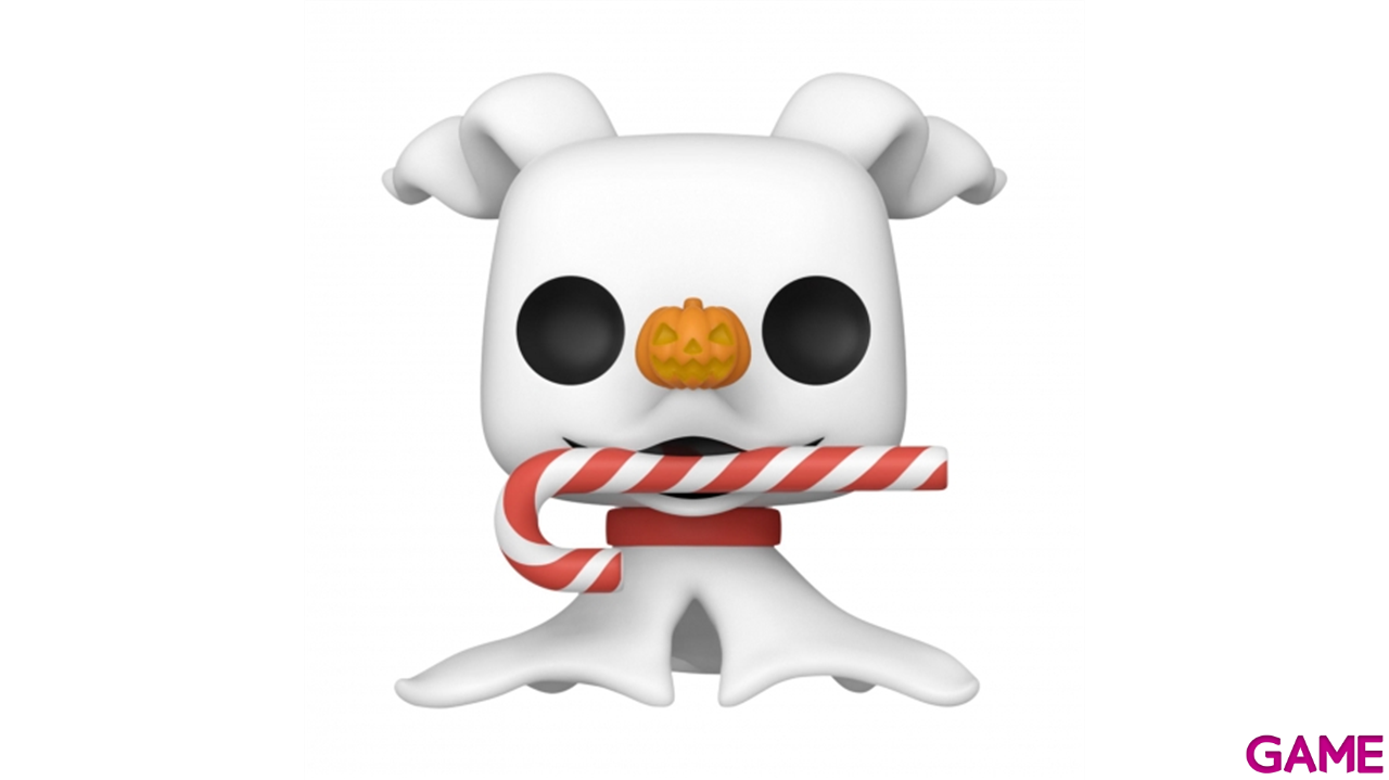 Figura POP Pesadilla Antes de Navidad: Zero Candy Cane-1