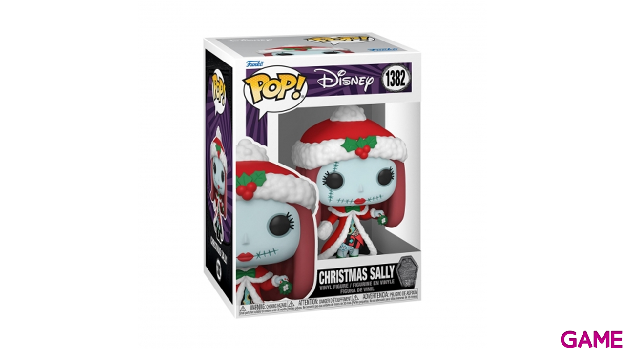 Figura POP Pesadilla Antes de Navidad: Sally Christmas-0