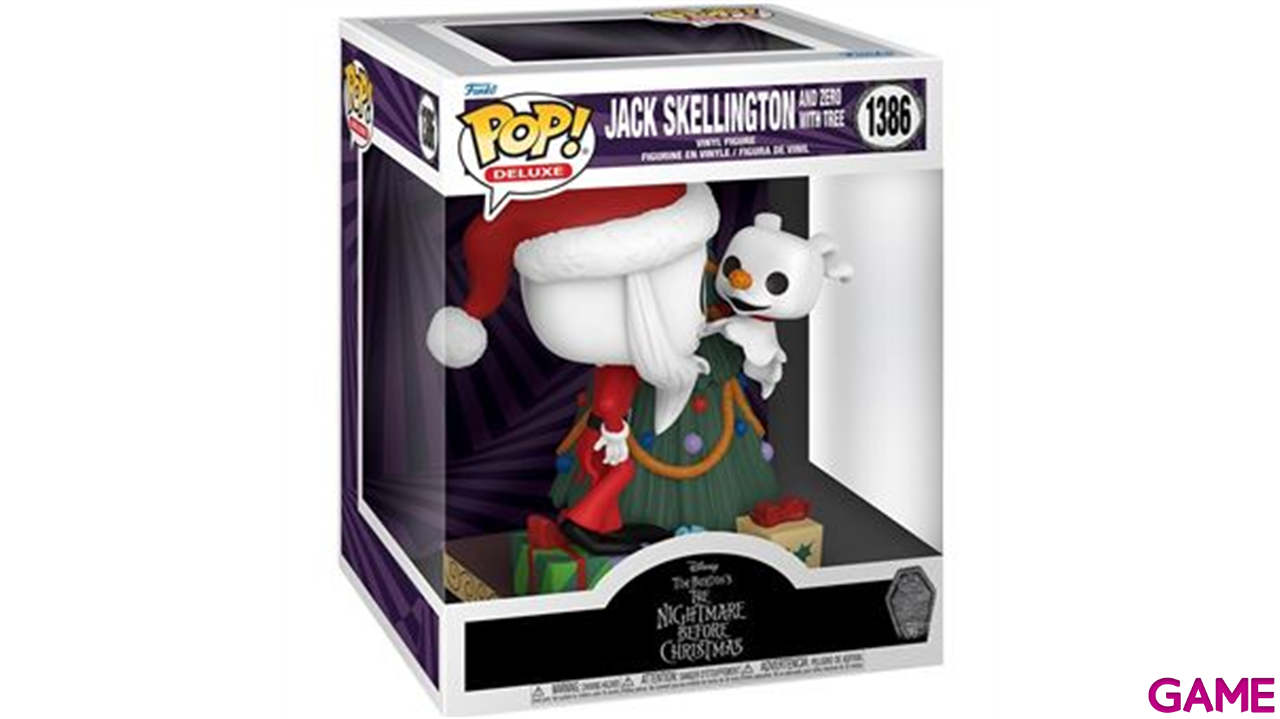 Figura POP Pesadilla Antes de Navidad: Jack and Zero Deluxe-1