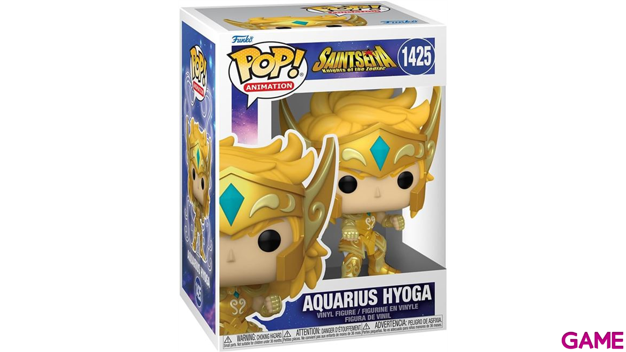 Figura POP Saint Seiya: Gold Aquarius Hyoga-0