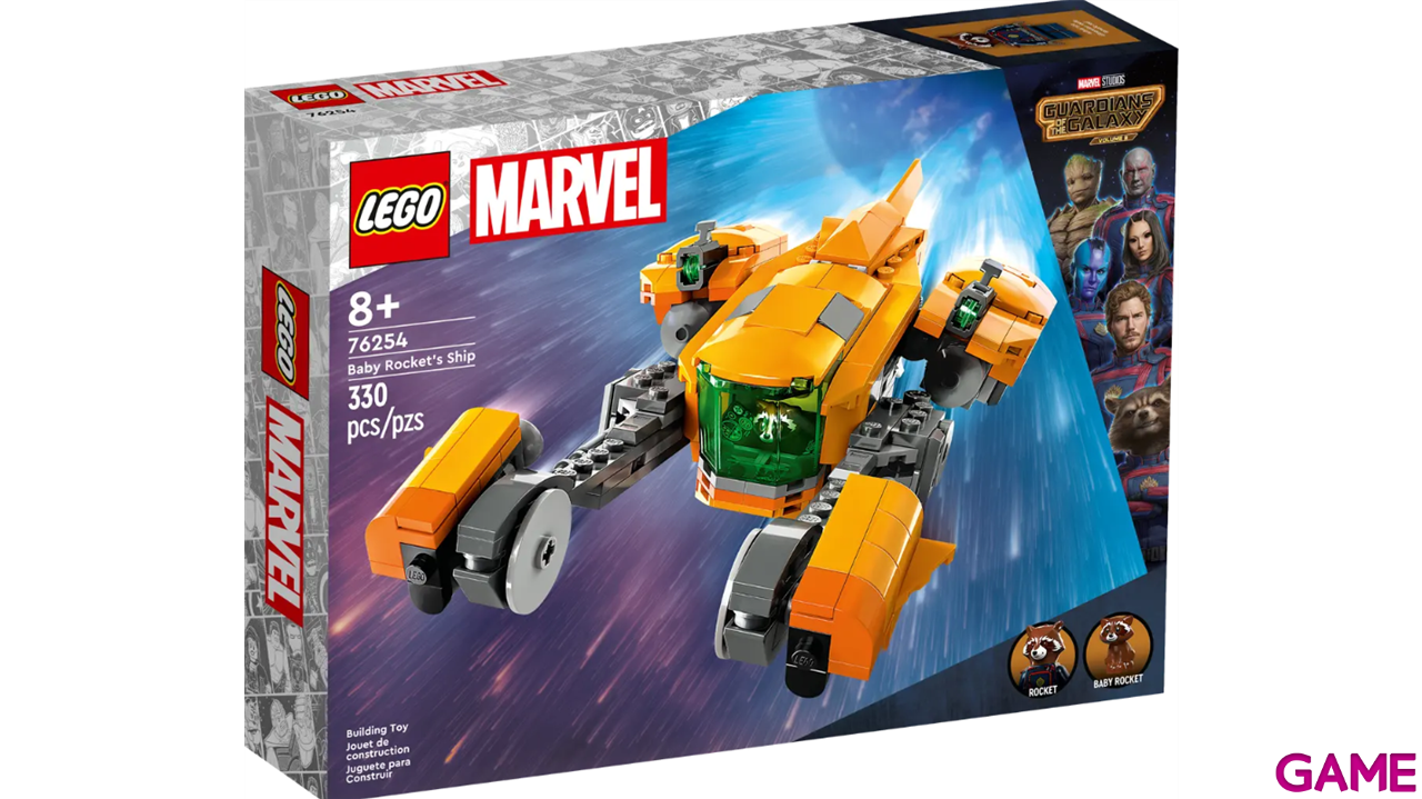 LEGO Marvel: Nave de Baby Rocket 76254-0