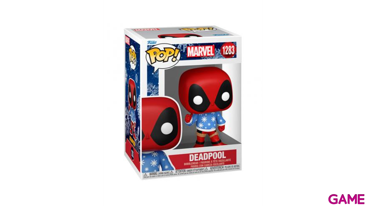 Figura POP Marvel Holiday Deadpool-0