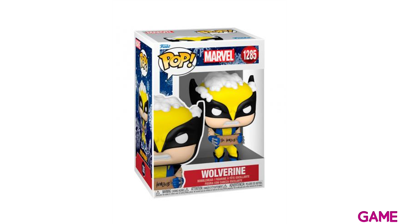 Figura POP Marvel Holiday Wolverine Sign-0