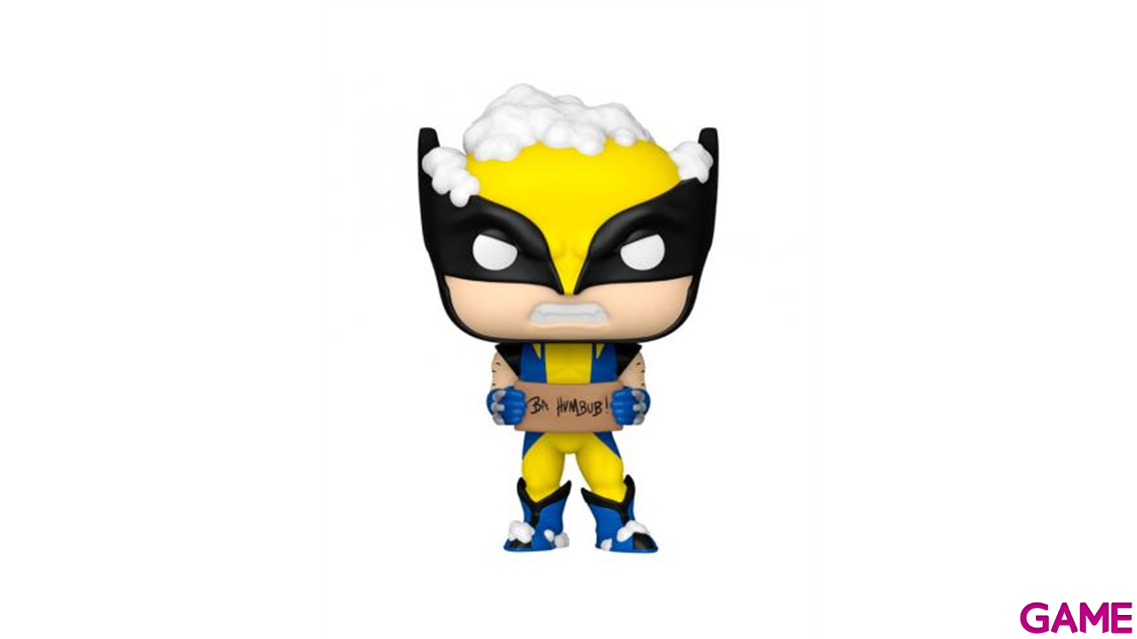 Figura POP Marvel Holiday Wolverine Sign-1