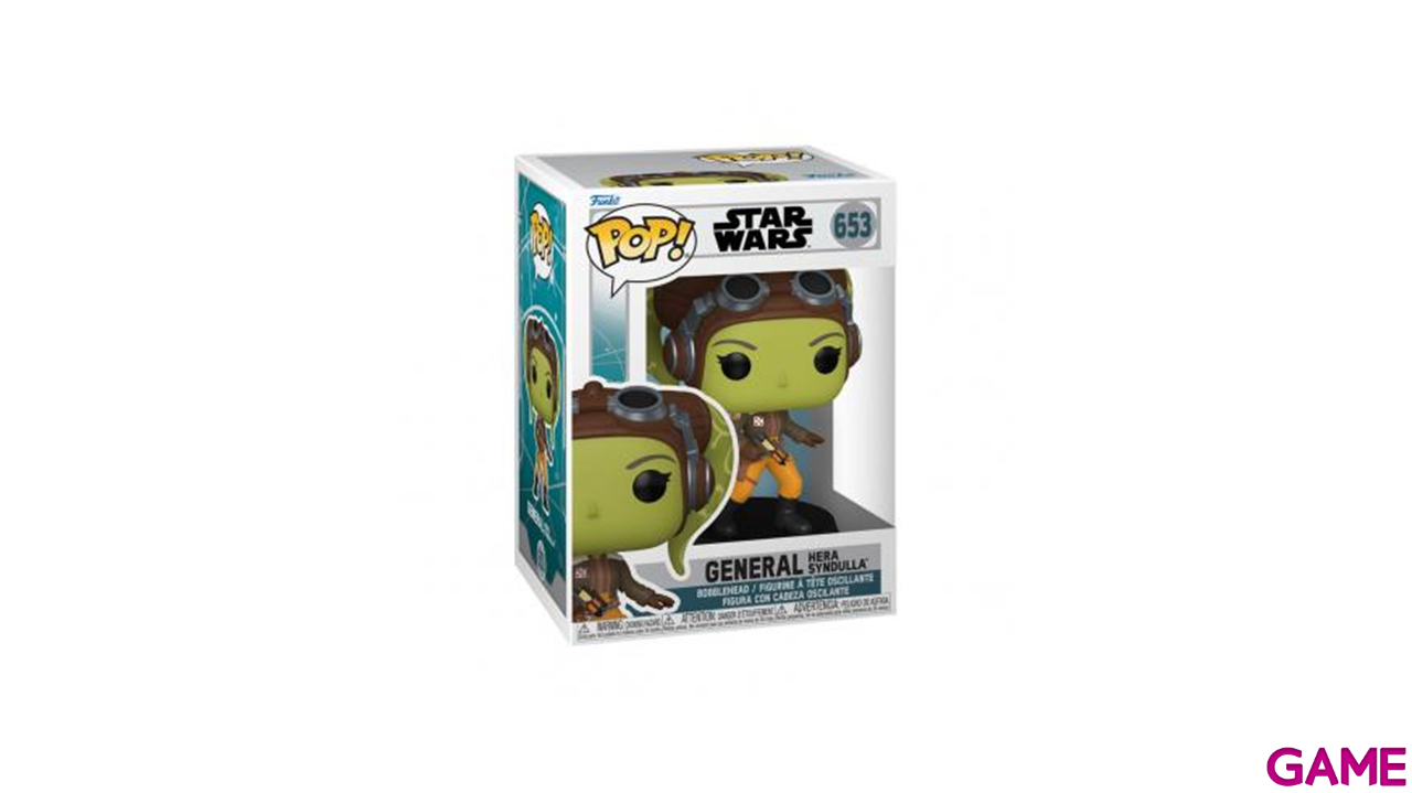 Figura POP Star Wars Ahsoka Tano: General Hera Syndulla-0