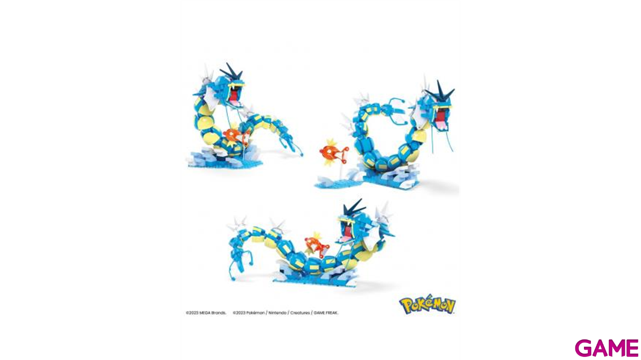 Puzzle Pokemon Mega Construx Magikarp Evolution 411p-2