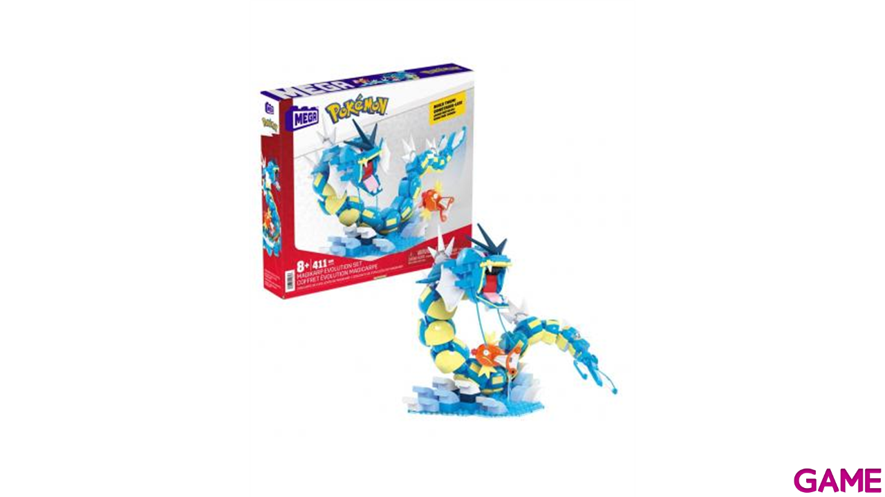 Puzzle Pokemon Mega Construx Magikarp Evolution 411p-3