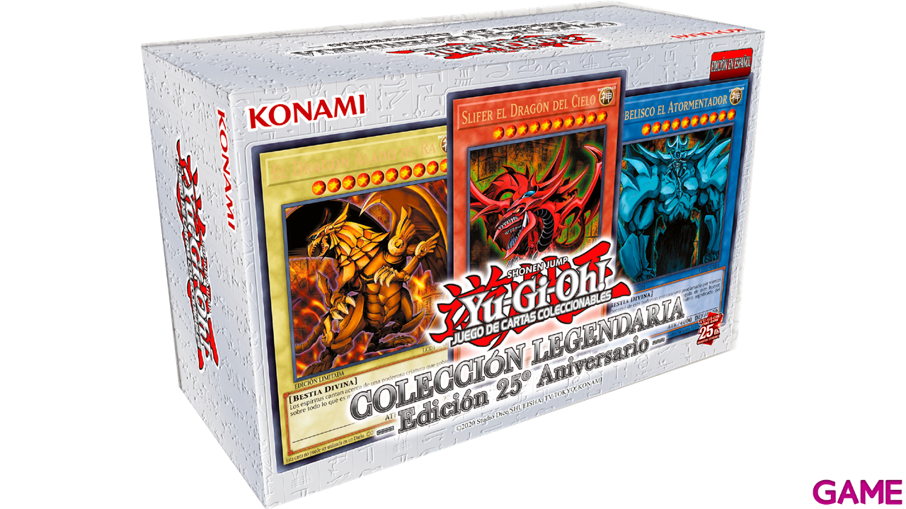 Cartas Coleccionable Yu-Gi-Oh Colección Legendaria Edición 25 Aniversario-0
