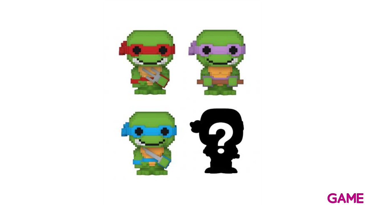 Bitty POP TMNT Pack 8-Bit-8