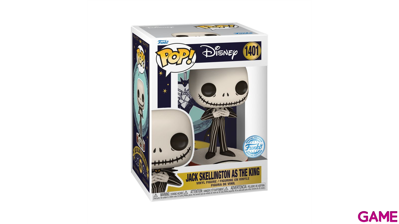 POP Disney: Pesadilla antes de Navidad: Jack Skellington Tarot-6