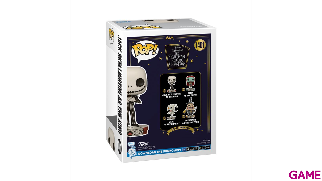 POP Disney: Pesadilla antes de Navidad: Jack Skellington Tarot-8