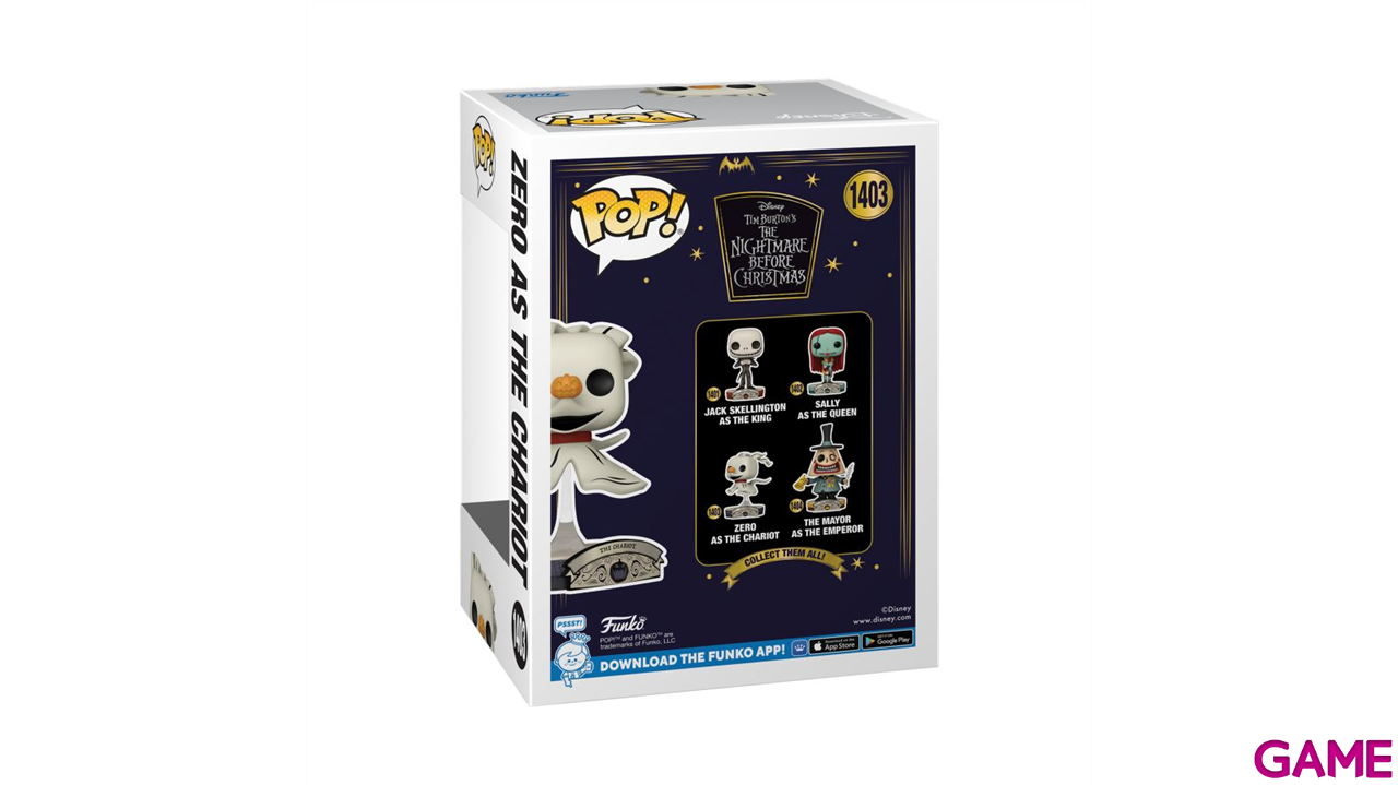 POP Disney: Pesadilla antes de Navidad Zero Tarot-6