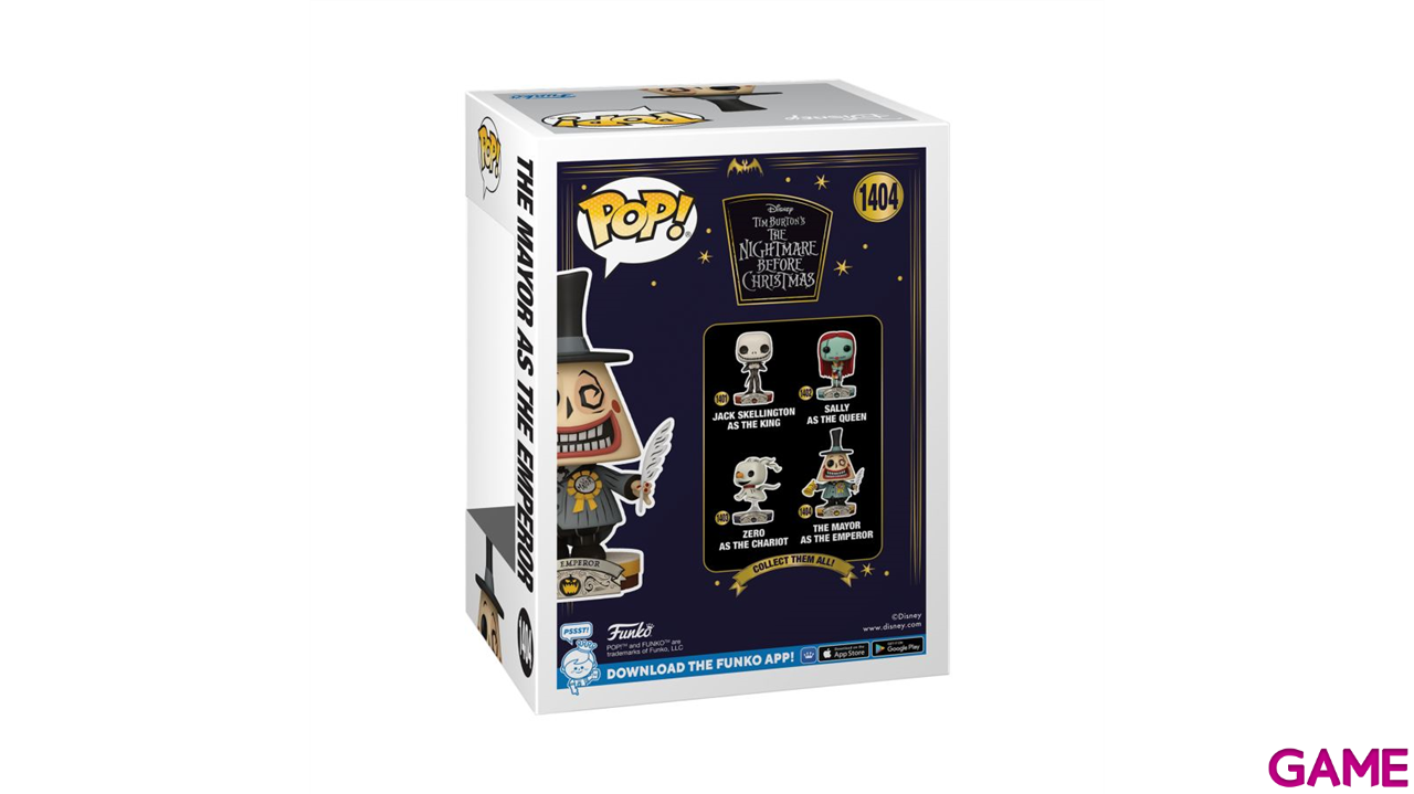 POP Disney: Pesadilla antes de navidad Alcalde Tarot-8