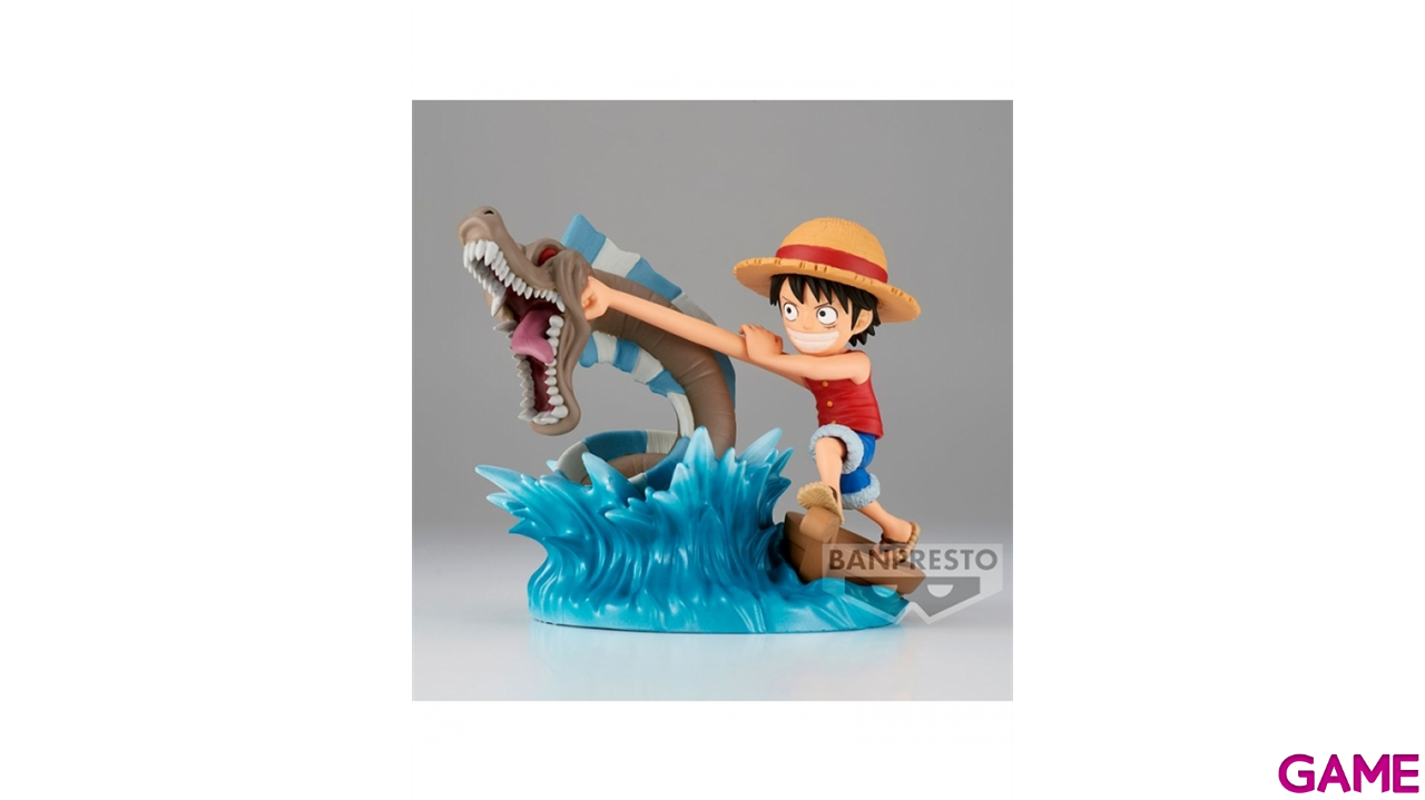 Surtido Figuras Banpresto One Piece Log Stories Monkey D. Luffy Vs Local Sea Monster-0