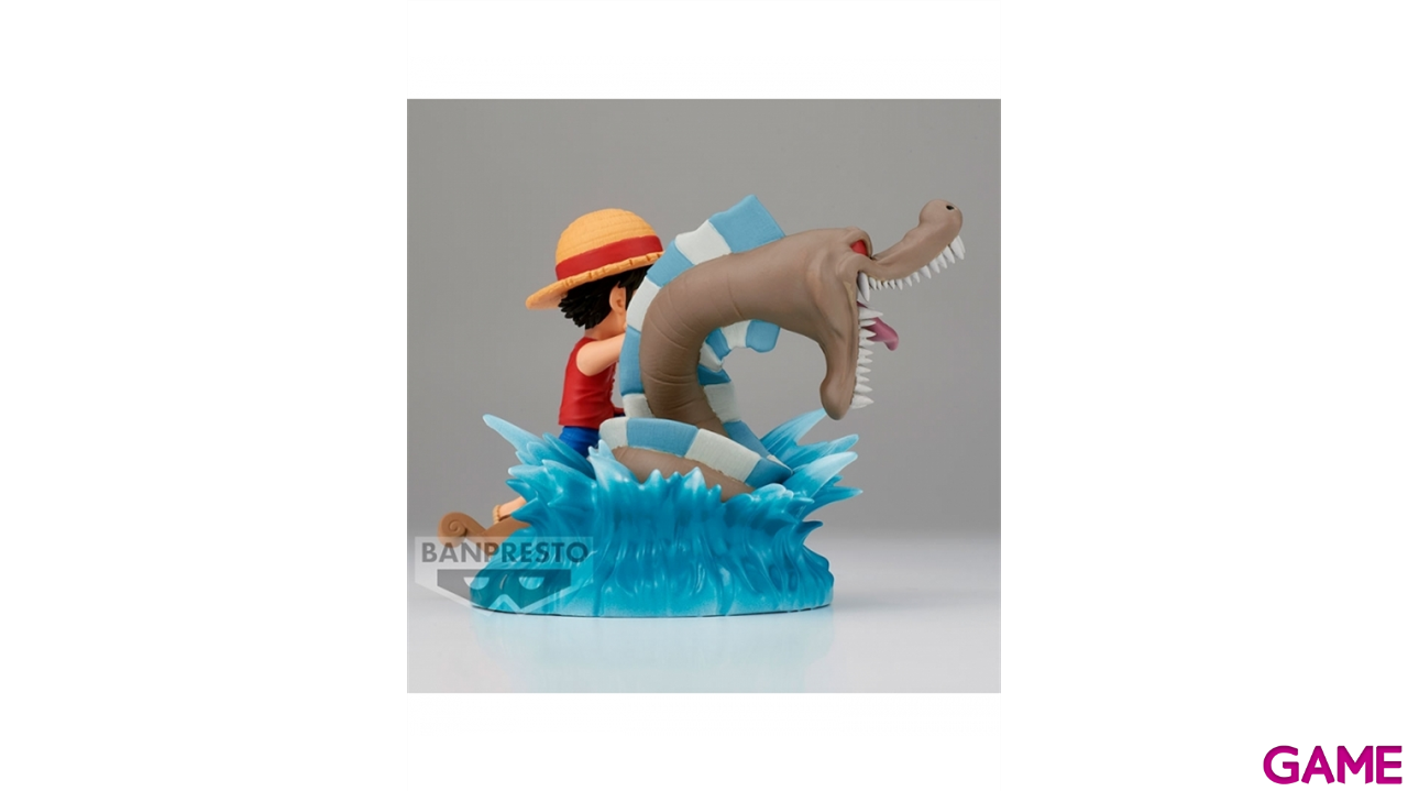 Surtido Figuras Banpresto One Piece Log Stories Monkey D. Luffy Vs Local Sea Monster-1