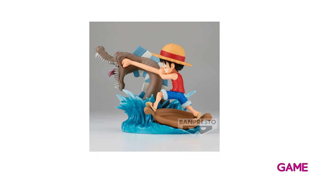Surtido Figuras Banpresto One Piece Log Stories Monkey D. Luffy Vs Local Sea Monster-2