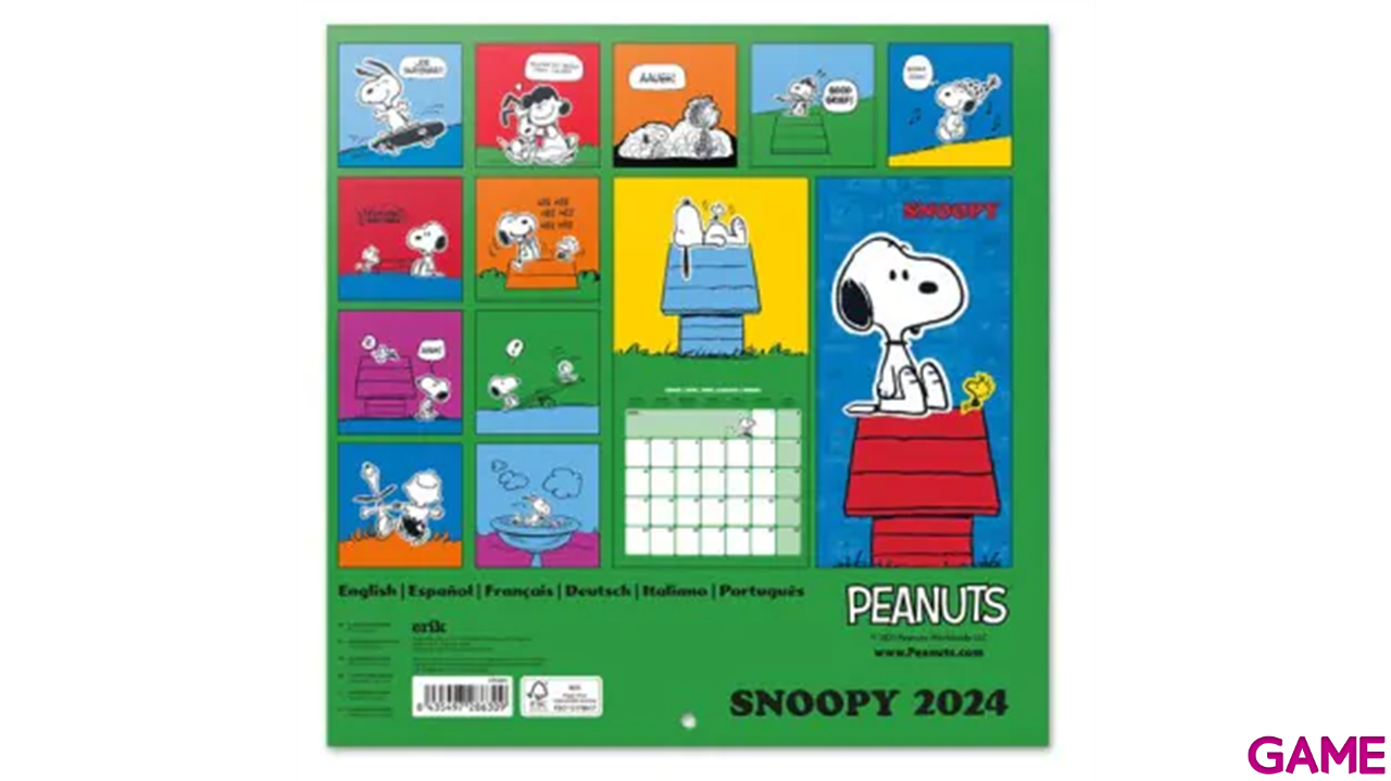 Calendario 2024 Snoopy-1