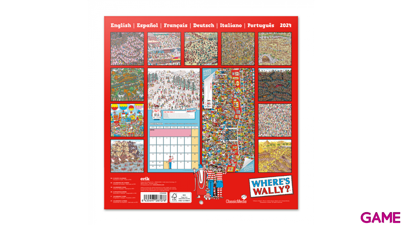Calendario 2024 ¿Dónde Está Wally?-1