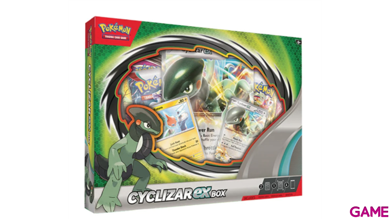 Caja Pokemon Ex Cyclizar (Inglés)-0