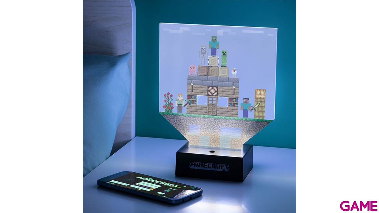 Lámpara Minecraft-1