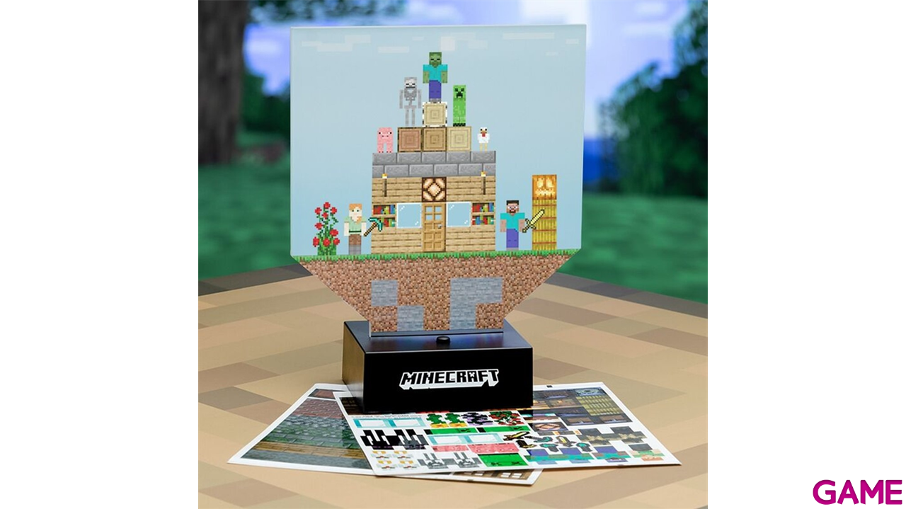 Lámpara Minecraft-3