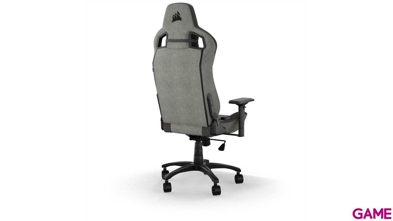 Corsair T3 Rush Fabric - Grey and Charcoal - Silla Gaming-5