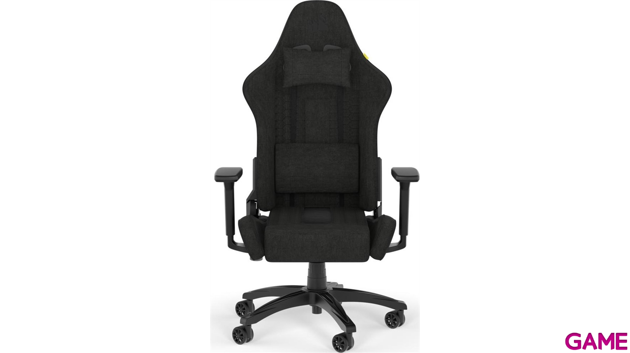 CORSAIR TC100 Relaxed - Leatherette - Black - Silla Gaming-2