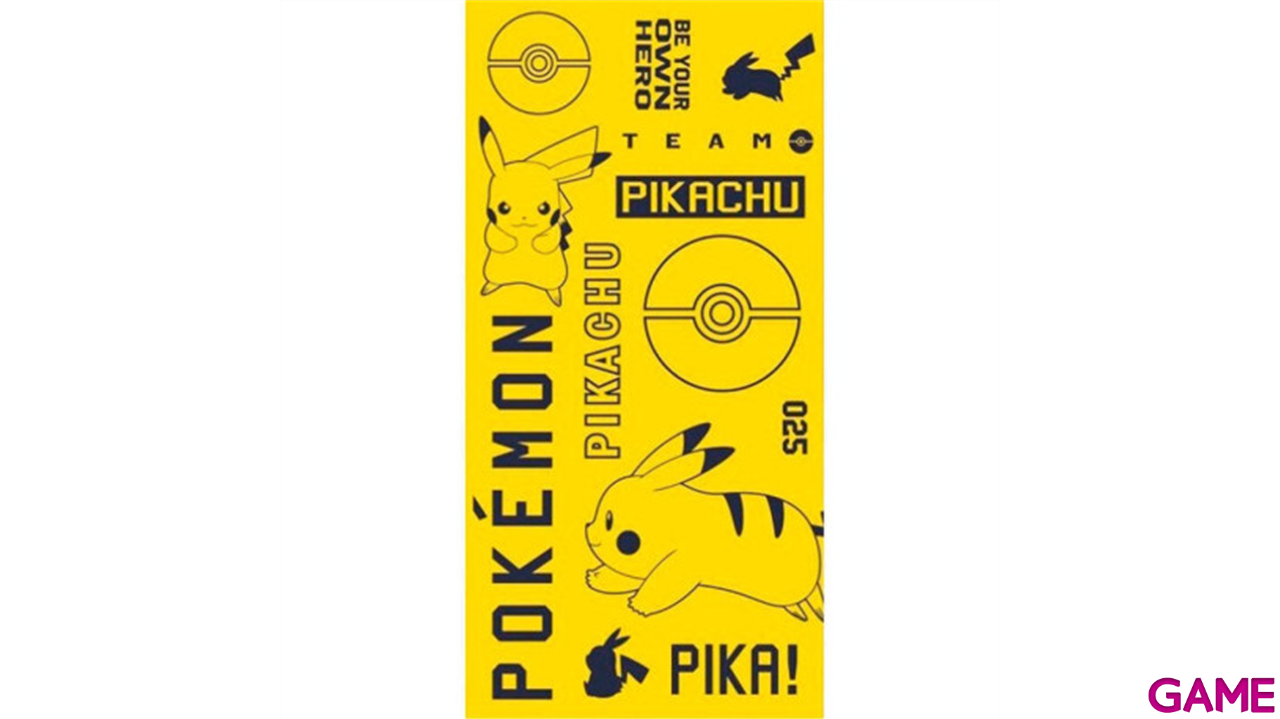 Toalla Pokemon Pikachu Algodón-0