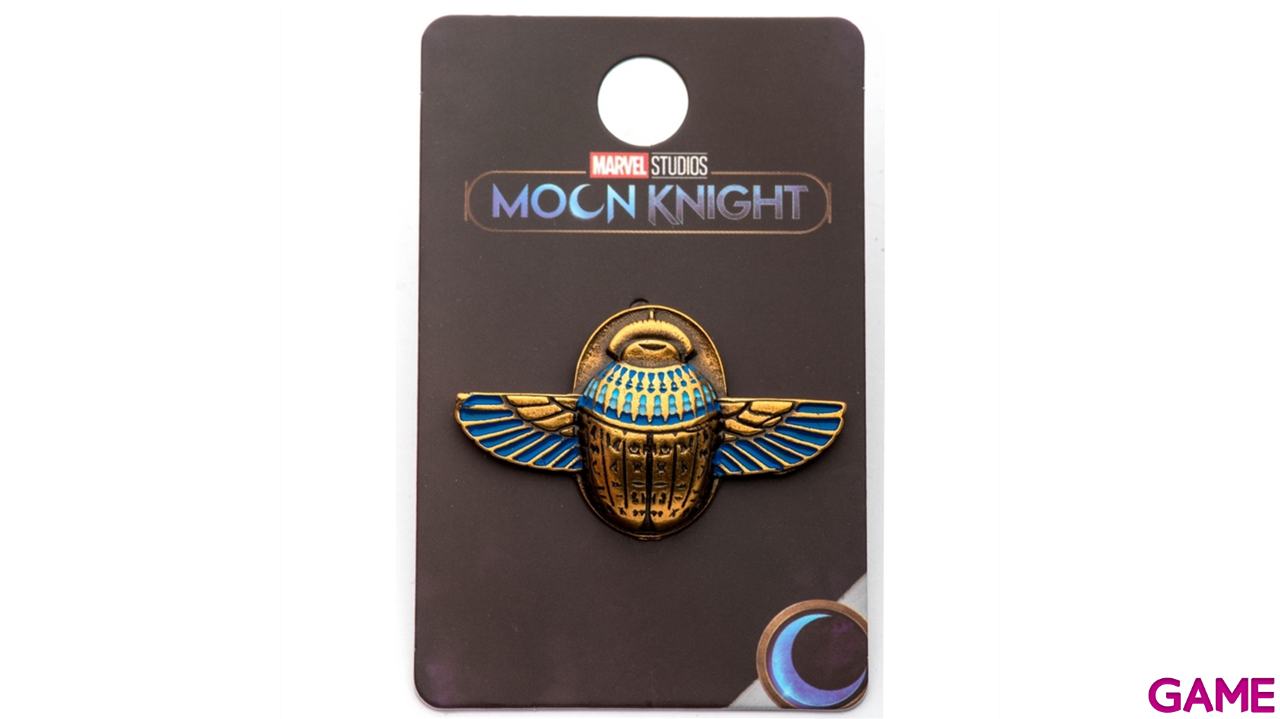Pin Marvel: Caballero Luna Escarabajo 3D-0