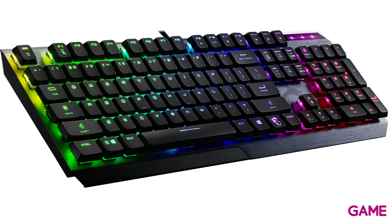 MSI Vigor GK50 Low Profile RGB Spanish Layout - Teclado Mecánico Gaming-4