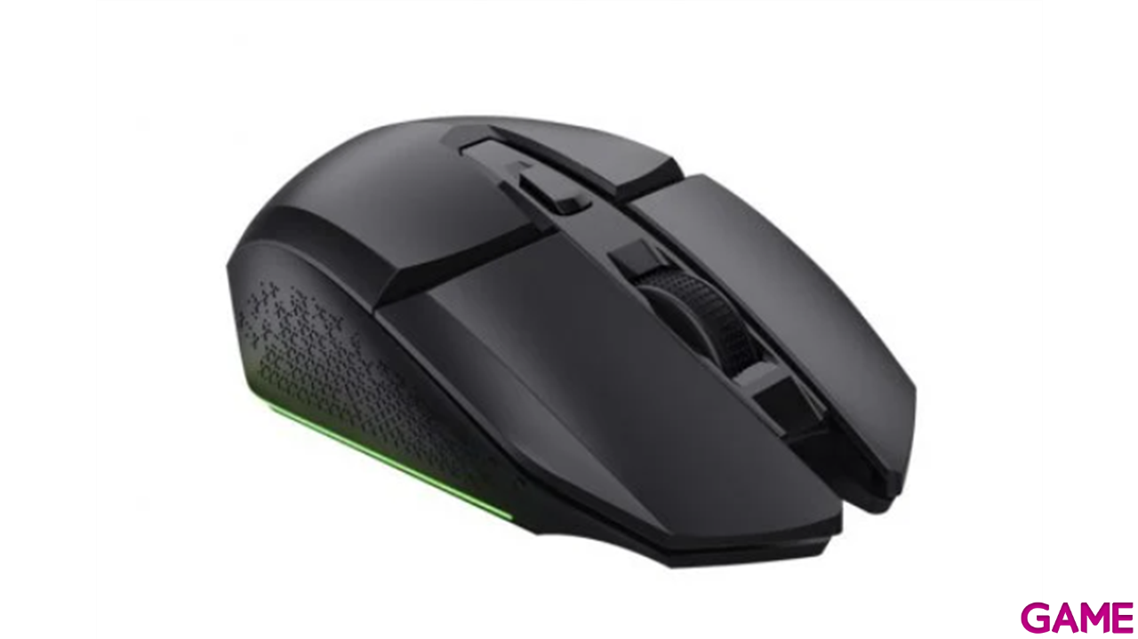 Raton Gaming Inalámbrico Trust GXT110 Felox Negro 4800 DPI RGB-1
