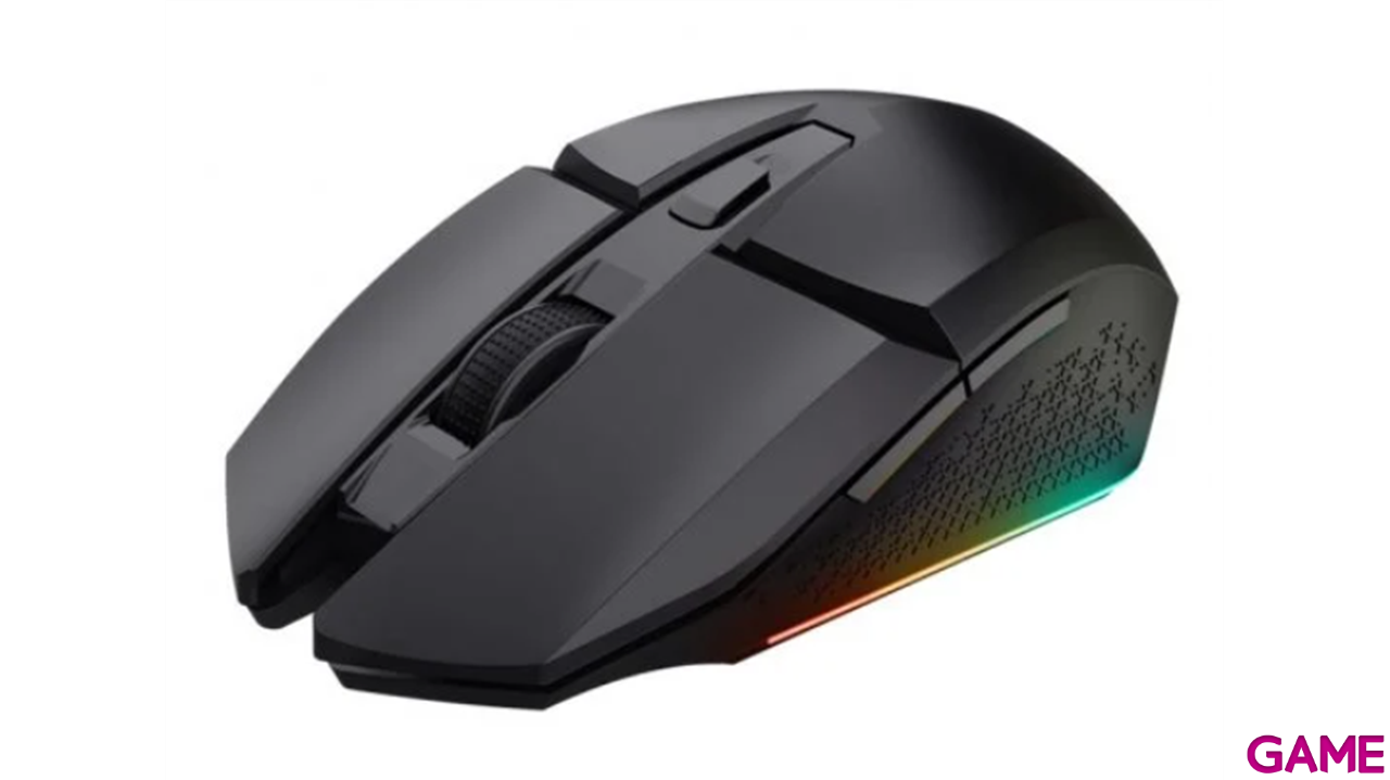 Raton Gaming Inalámbrico Trust GXT110 Felox Negro 4800 DPI RGB-3