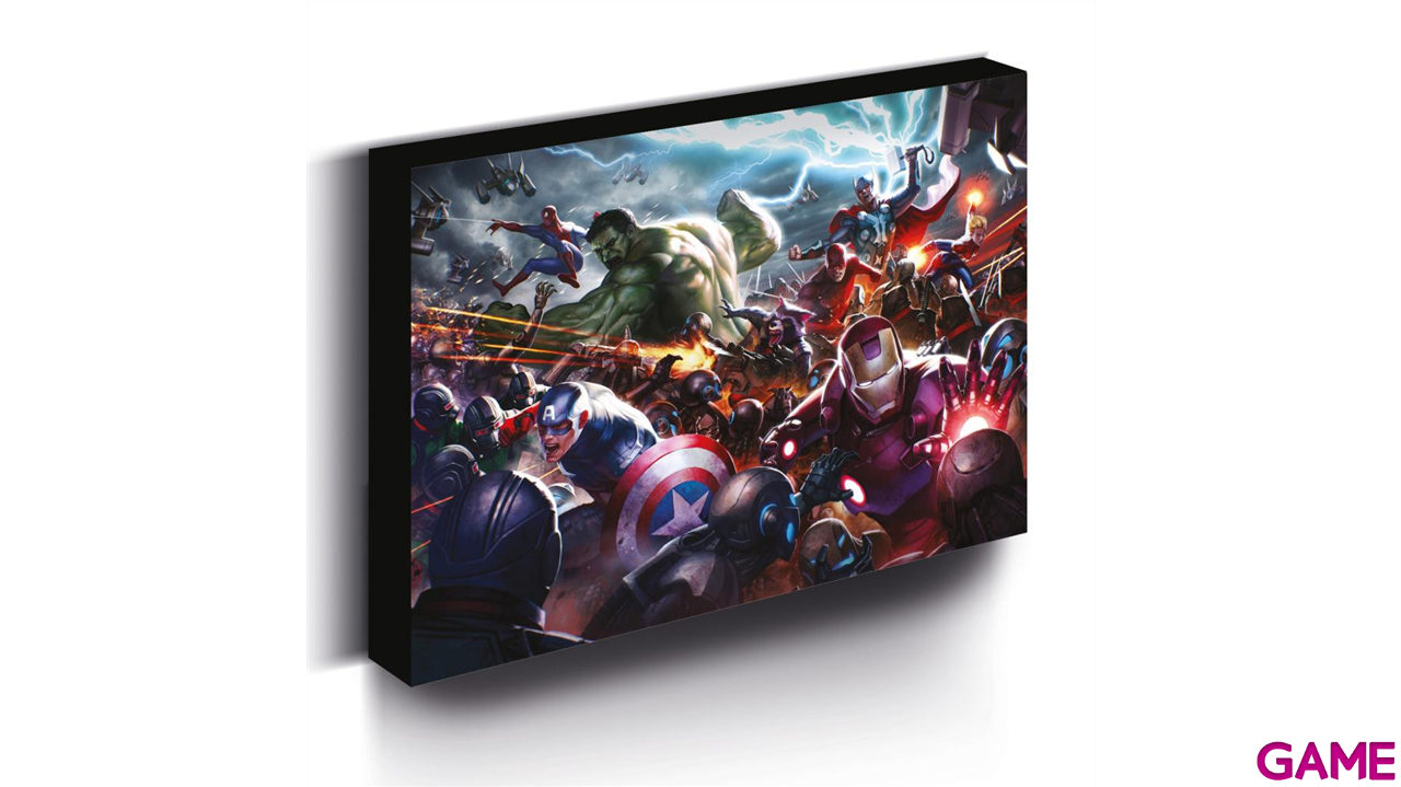 Lienzo Iluminado Marvel Vengadores-0