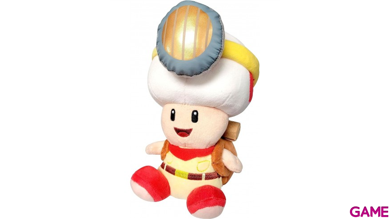 Peluche Super Mario Capitán Toad-0