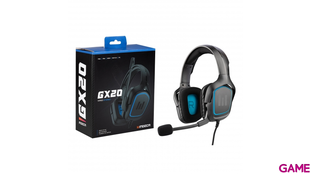 Auriculares Indeca GX20 PS5-PS4-XONE-NSW-PC-1