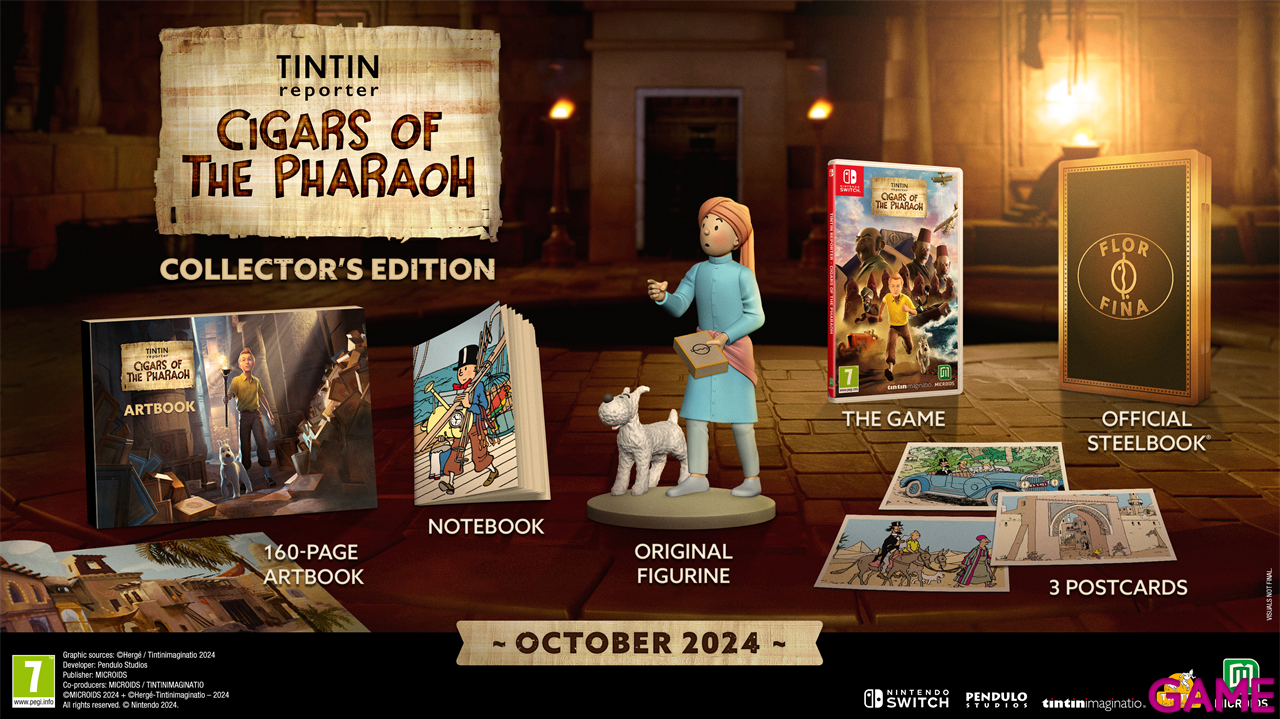 Tintin reportero Los cigarros del faraón Edición Coleccionista-5