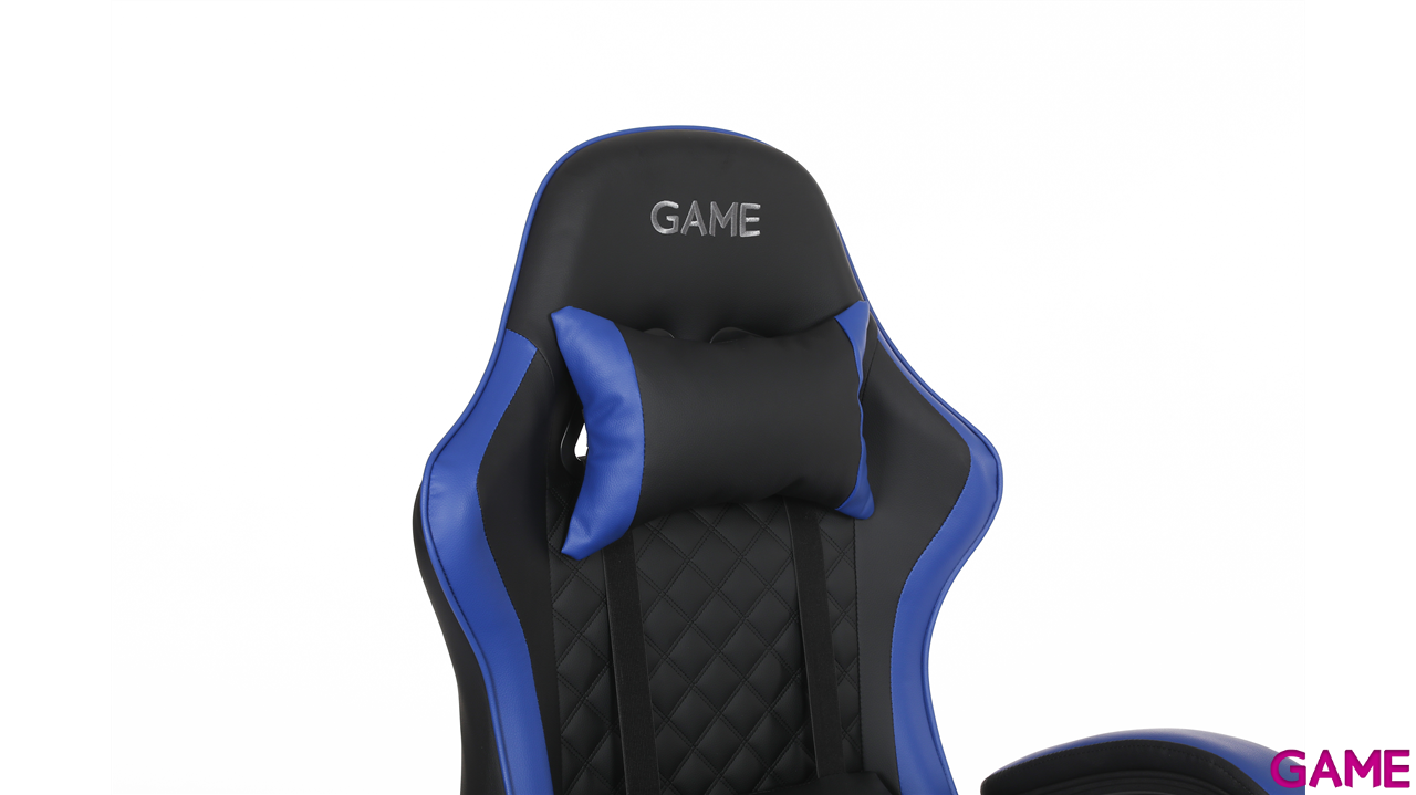 Silla Gaming GAME GT1 Negro-Azul-13