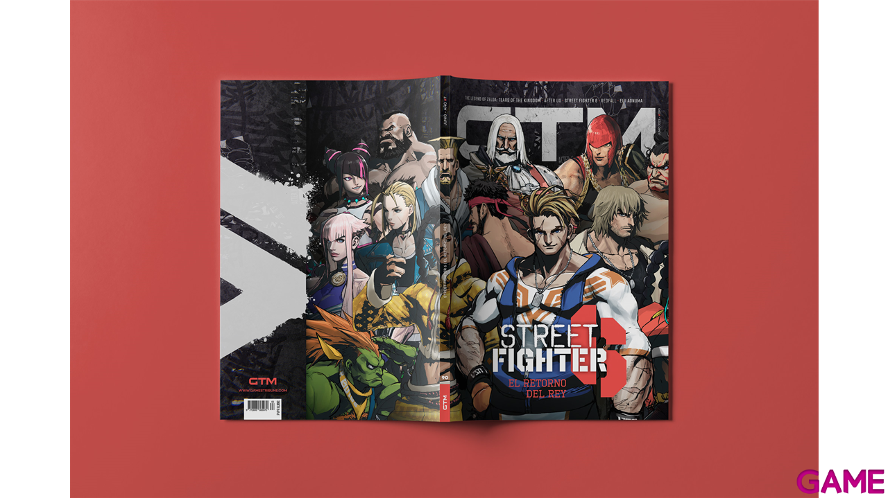 Archivador Street Fighter 6 Shikishis Collection + Revista GTM-3