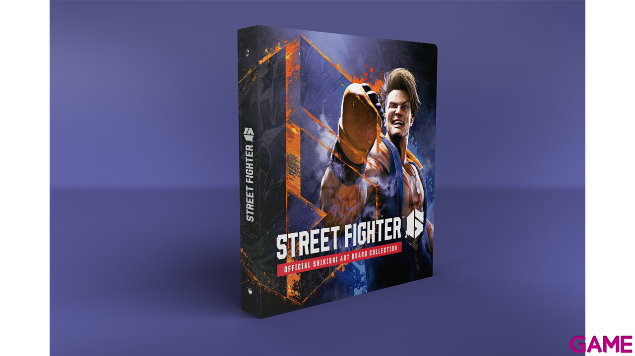Archivador Street Fighter 6 Shikishis Collection + Revista GTM-4