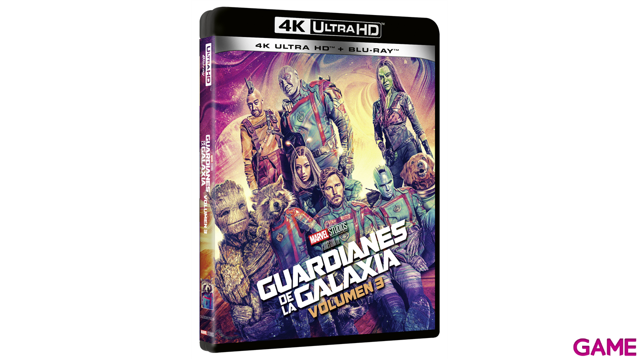 Guardianes de la Galaxia Vol. 3 4K + BD-0