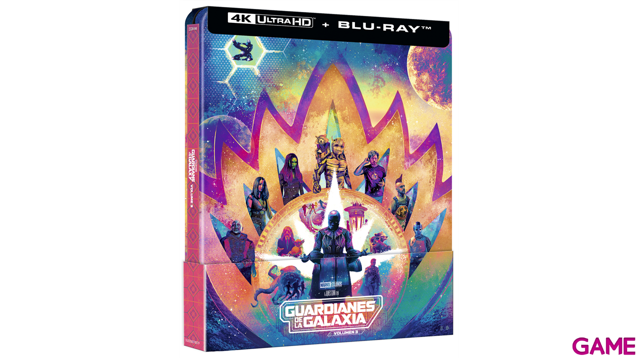 Guardianes de la Galaxia Vol. 3 4K + BD Edición Steelbook-1