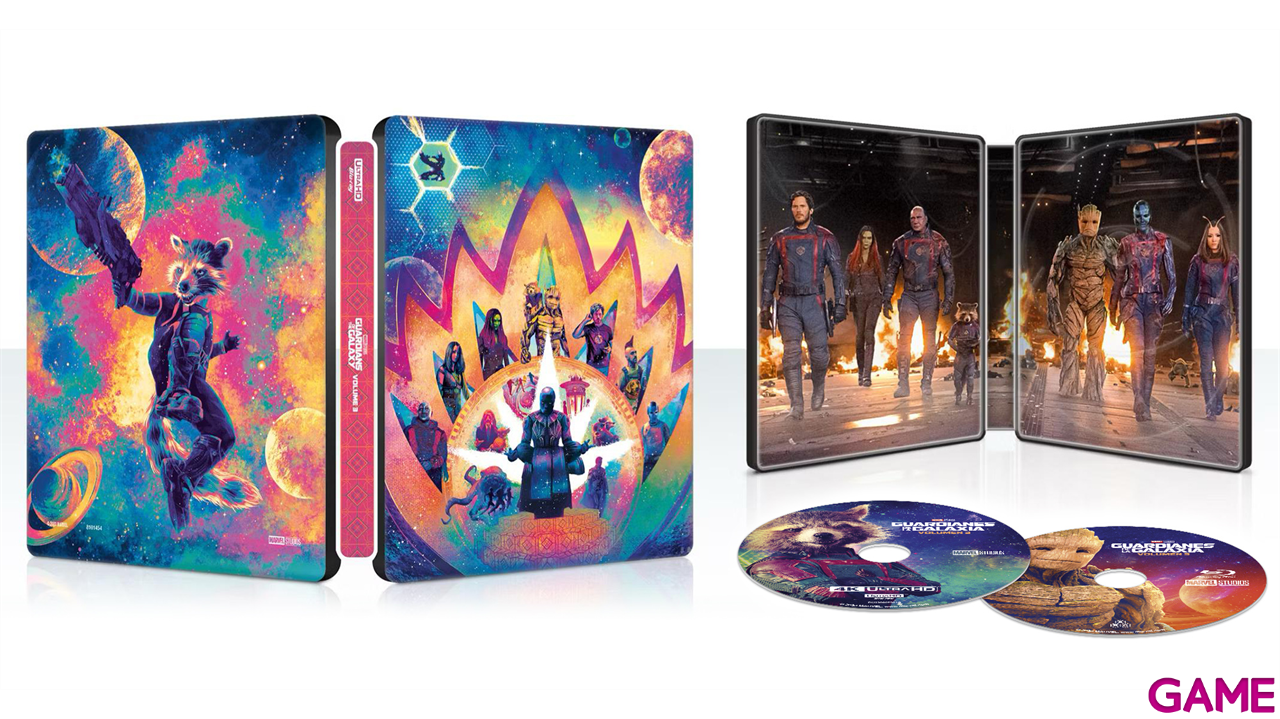 Guardianes de la Galaxia Vol. 3 4K + BD Edición Steelbook-2