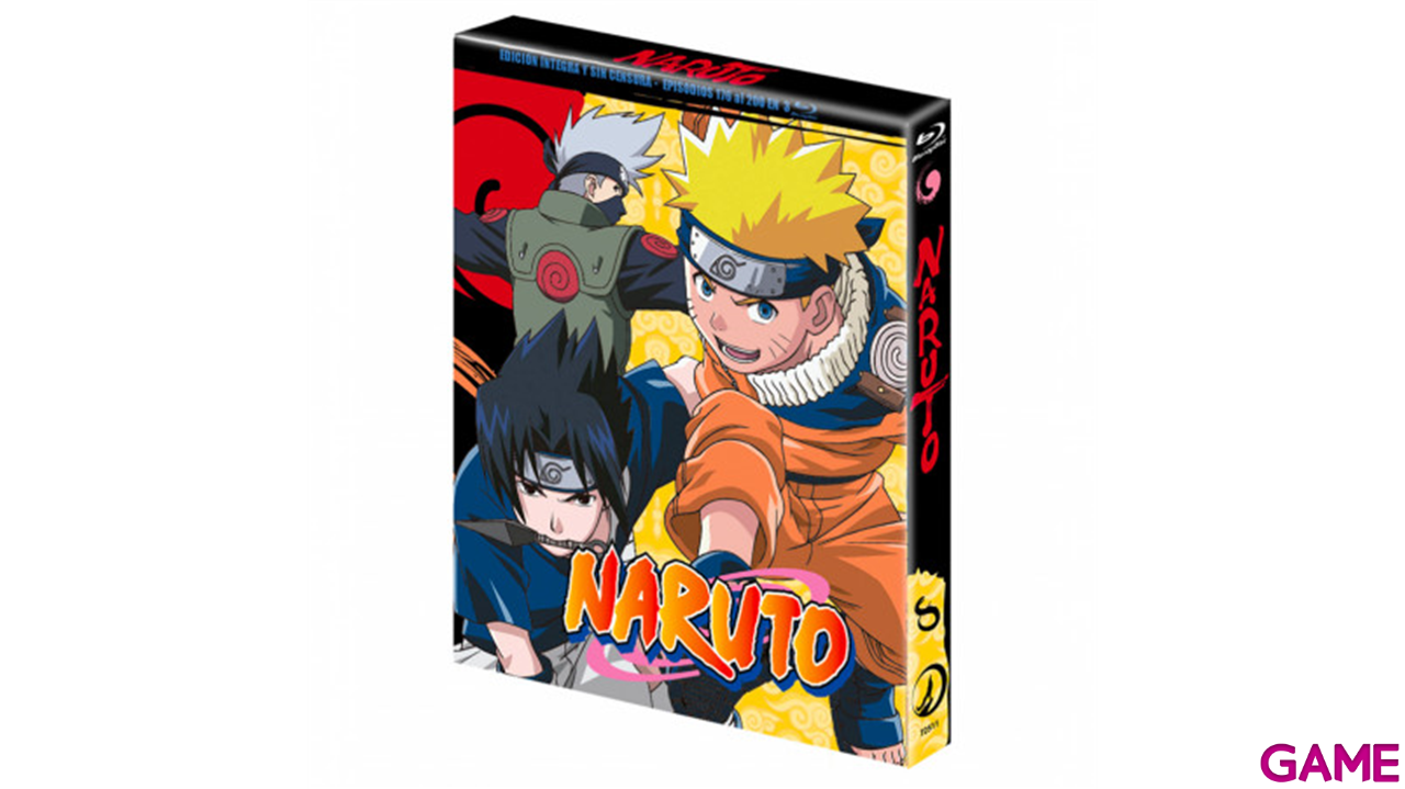 Naruto Bluray BOX 8 - Episodios 176 a 200-1